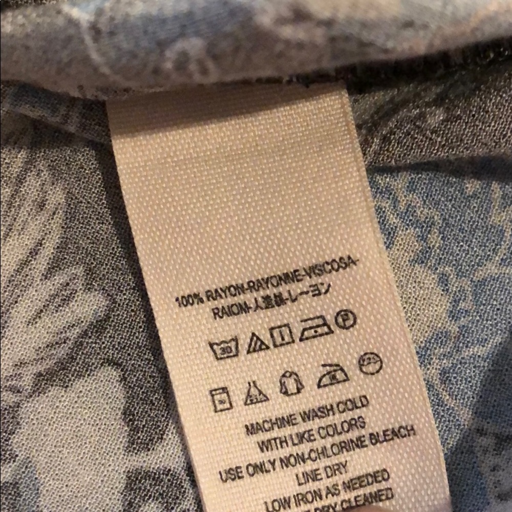 Free People Easy Girl Printed Top - Picture 6 of 8